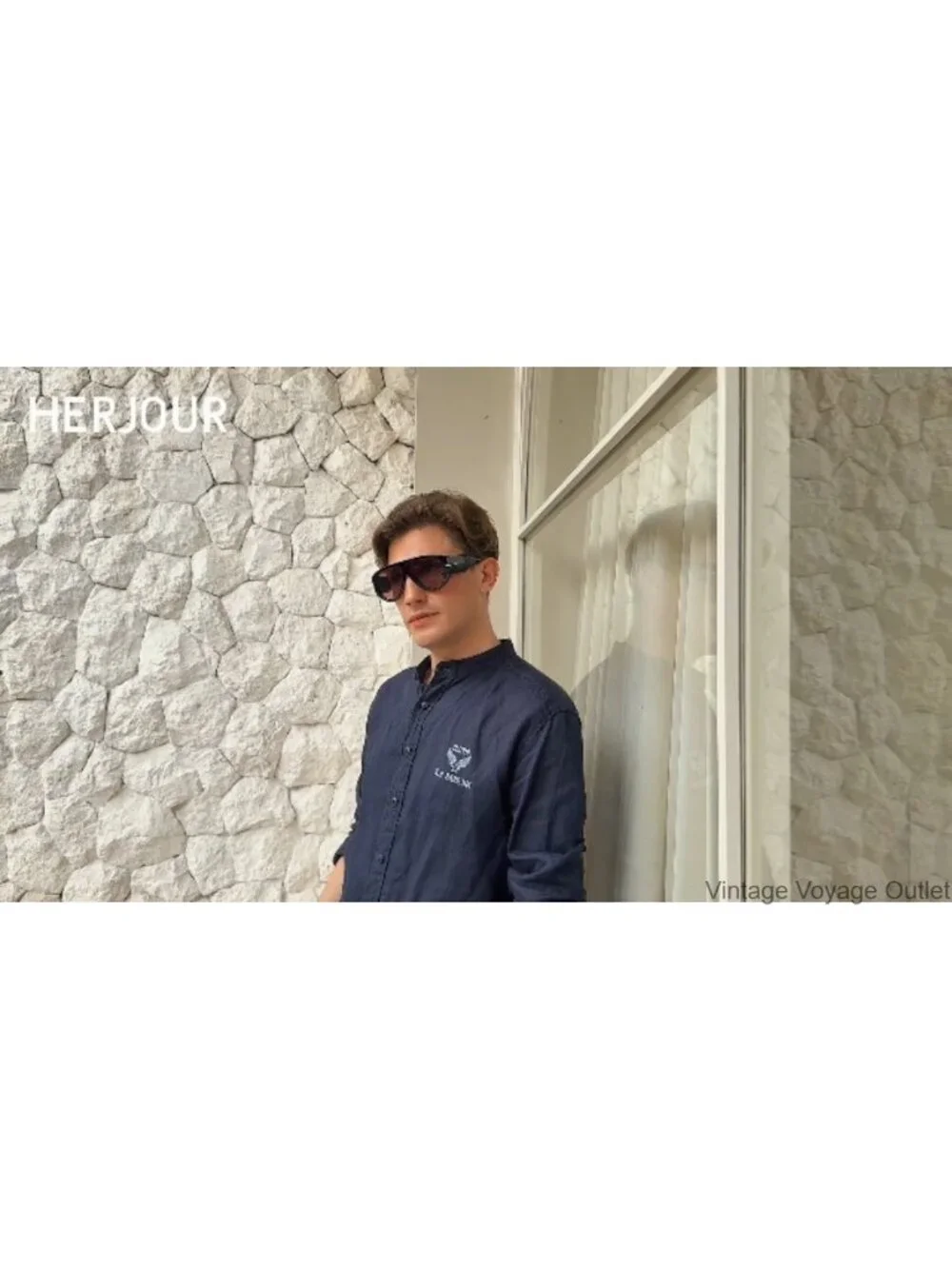 Oversized Retro Aviator Sunglasses UV Protection Unisex